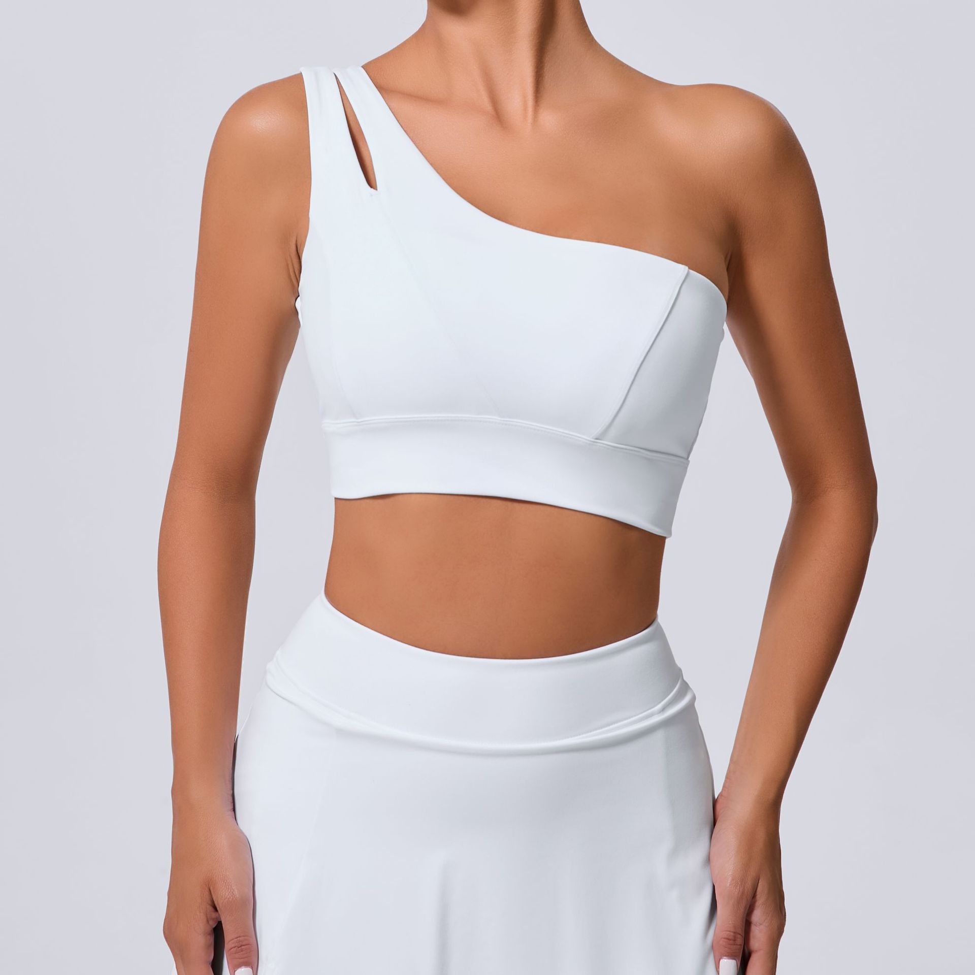 Pilates Yoga Wear - 스포츠 브라 푸쉬업 스포츠탑 여성 요가복