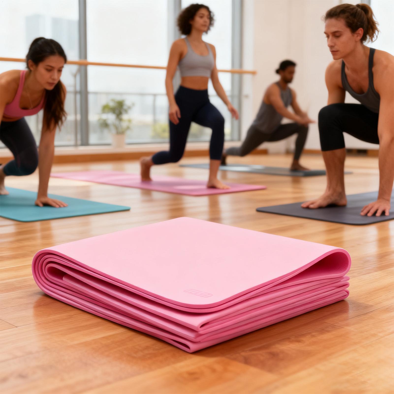 접이식 요가 매트 여행용 72 X 24 인치 두꺼운 패 - Pilates X Yoga 리뷰 및 가격
