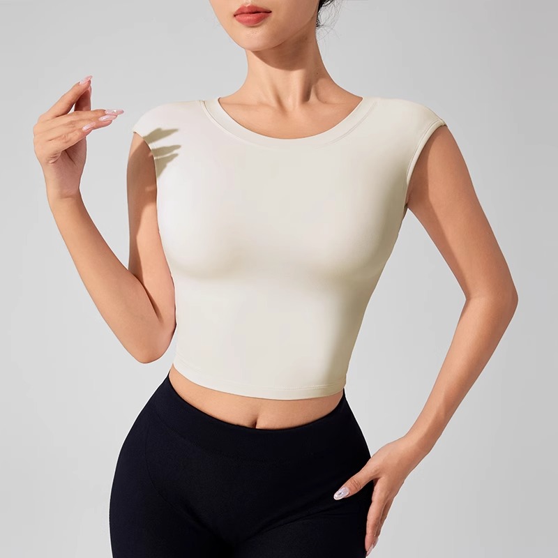 고정 가슴 패드가있는 여성용 등받이 피트니스 의류 아름 - Pilates Yoga Wear 리뷰 및 가격