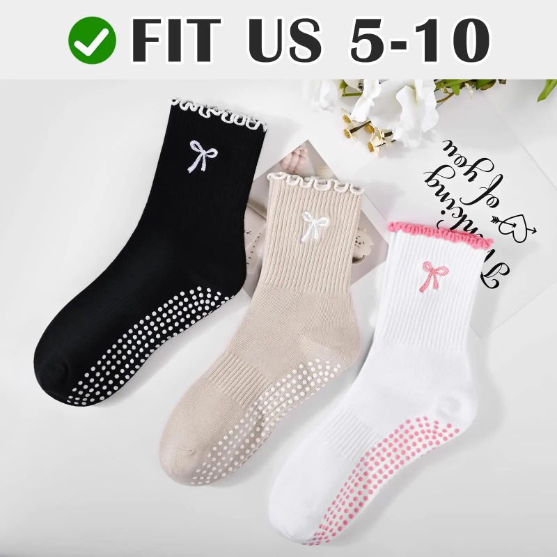 프로페셔널 요가 양말, 면 스트랩 실리콘 미끄럼 방지  - Pilates Is Yoga 리뷰 및 가격