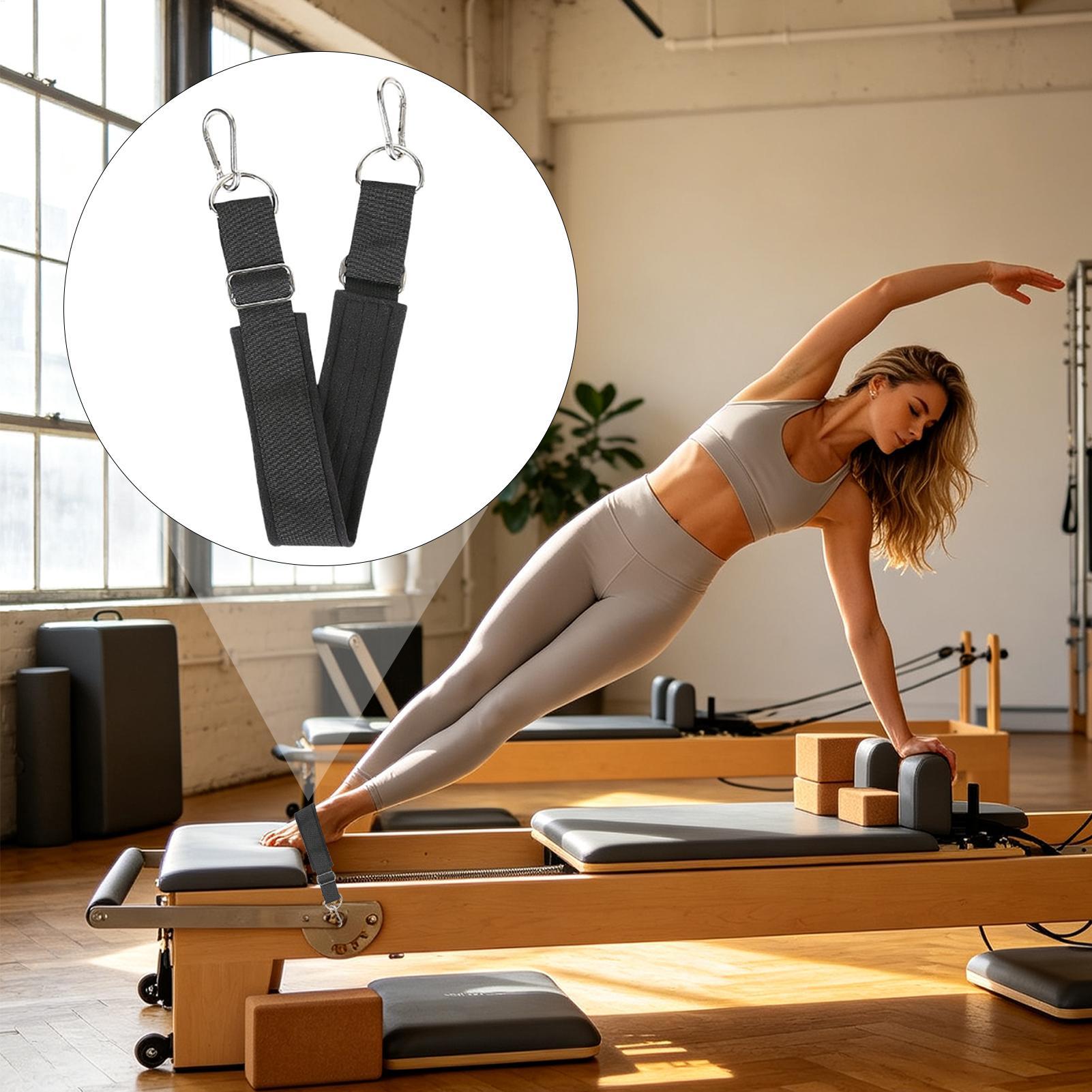 필라테스 풋스트랩 두꺼운 조절 가능 미끄럼 방지 헤비듀 - Pilates Yoga Reformer 리뷰 및 가격