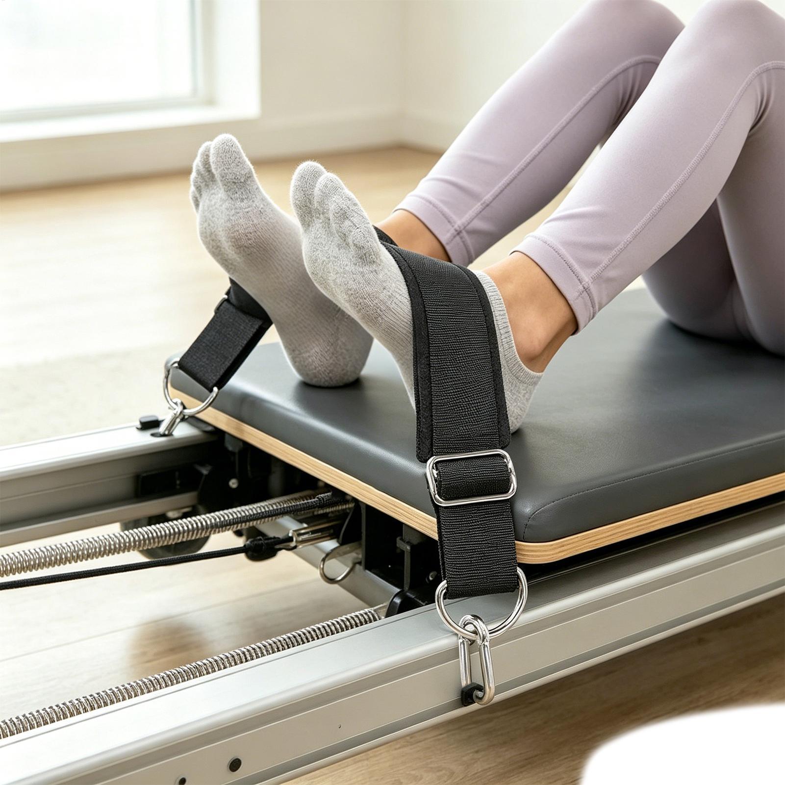 필라테스 풋스트랩 두꺼운 조절 가능 미끄럼 방지 헤비듀 - Pilates Yoga Reformer 리뷰 및 가격