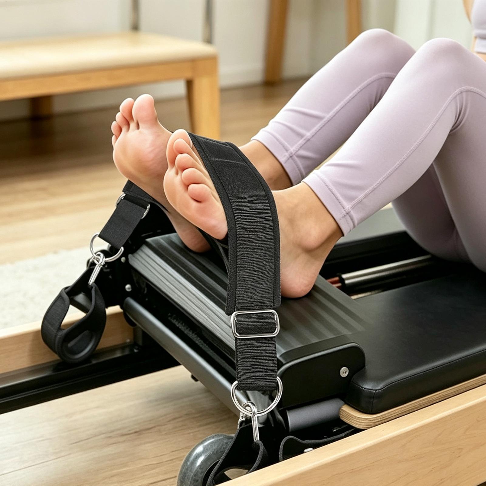 필라테스 풋스트랩 두꺼운 조절 가능 미끄럼 방지 헤비듀 - Pilates Yoga Reformer 리뷰 및 가격