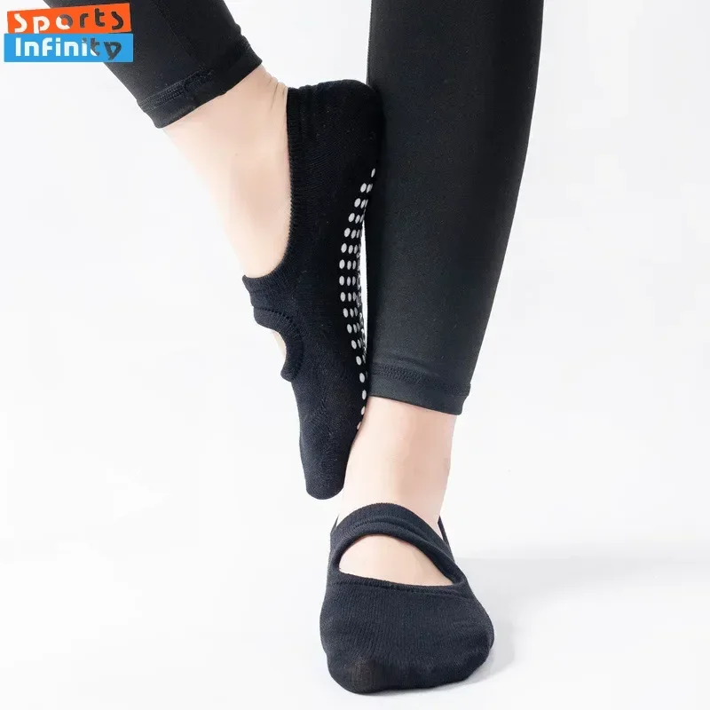 여성용 실리콘 미끄럼 방지 패션 백리스 요가 양말, 필 - Medias Para Pilates Y Yoga 리뷰 및 가격
