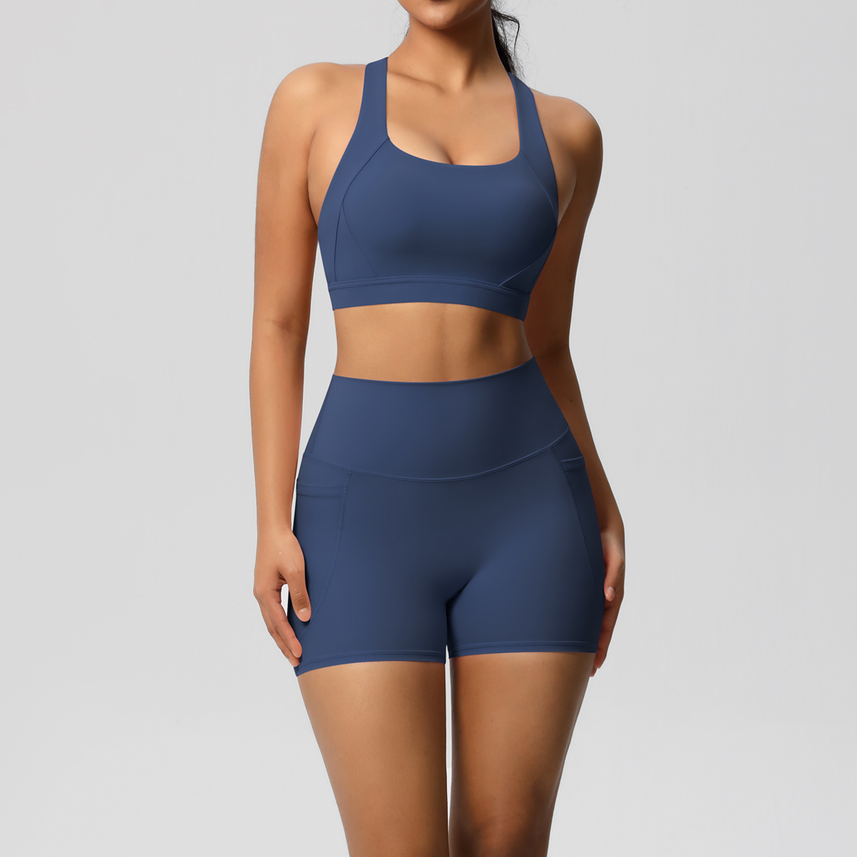 포켓 요가 세트와 2PCS 운동복 체육관 의류 요가 정 - Pilates Yoga Wear 리뷰 및 가격