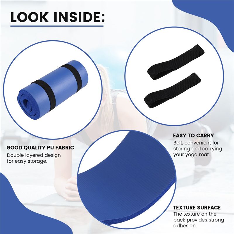 15MM 두꺼운 요가 매트 컴포트 폼 무릎 팔꿈치 패드 - Pilates Yoga Knee Pads 리뷰 및 가격